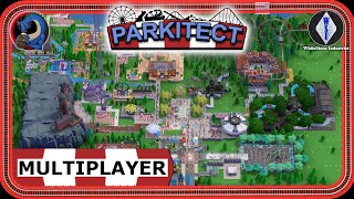 Parkitect  Multiplayer  Episode 2 [upl. by Huberman]