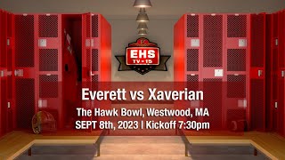 Everett MA Crimson Tide Football at Xaverian Hawks September 8th 2023 [upl. by Bostow]