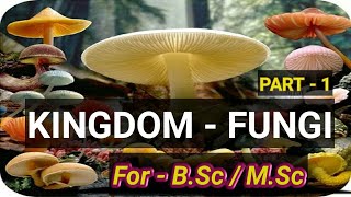 Botany for Bsc  Fungi [upl. by Anem]