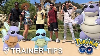 SQUIRTLE SQUAD IN REAL LIFE Pokémon GO Community Day w MYSTIC7 PkmnMasterHolly JTGily amp DX1 [upl. by Dyoll]