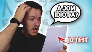 E BONA TESTIN E INTELIGJENCËS  IQ Test  Agon Gashi [upl. by Gnohc]