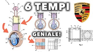 LASSURDO motore 6 Tempi PORSCHE Come funziona [upl. by Akemej]