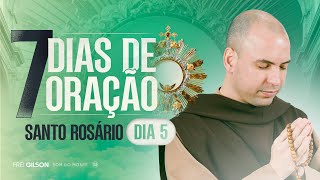 Santo Rosário  7 Dias de Oração  0400  5° Dia  Live Ao vivo [upl. by Gingras]