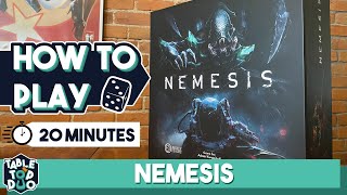 How to Play Nemesis Board Game in 20 Minutes Nemesis Rules [upl. by Shull]