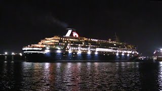 FRED OLSEN CRUISE SHIP BALMORAL MORNING ARRIVAL SOUTHAMPTON FROM LISBON 131223 [upl. by Dorinda]