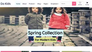 Online shopping website html code in bootstrap [upl. by Ellimahs]