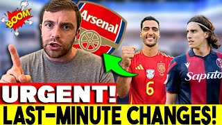 😤 URGENT THIS BOMBSHELL JUST DROPPED FABRIZIO ROMANO DROPS LASTMINUTE UPDATE  ARSENAL NEWS [upl. by Ynes]