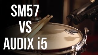 Audix i5 vs Shure SM57 on Snare Drum [upl. by Teryn]