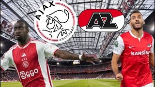 AJAX AMSTERDAM VS AZ ALKMAAR LIVE MET DE VOETBALCOMMENTATOR 803 [upl. by Duyne]