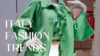 NEW SPRING 2024 FASHION TRENDS  ITALY [upl. by Pradeep]