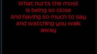 Rascal Flatts  What Hurts The Most with Lyrics [upl. by La Verne]