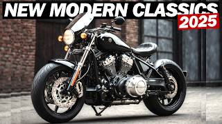 Top 7 Modern Classic Motorcycles Of 2025 [upl. by Nylaj]