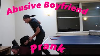 ABUSIVE BOYFRIEND PRANK ON MY BROTHER  he fights him [upl. by Koerlin211]