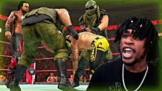 WWE 2K19 MyCAREER  THE CARTEL HELPED ME BEAT UP REY MYSTERIO FOR A TITLE SHOT TAKING OVER RAW [upl. by Lidah]