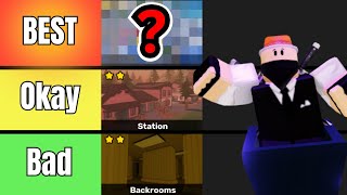 Ranking All Maps In Roblox Rivals [upl. by Aiken181]