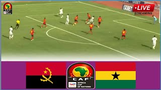 🔴Jogo ao vivo Angola x Gana  Transmissão completa das eliminatórias da Copa das Nações Africanas [upl. by Anayia]