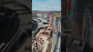 FoodHall Construction at Zürich Airport shorts switzerland zurichairport [upl. by Nonarb]