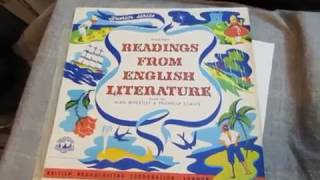 English Poetry  Read by Alan Wheatley amp Prunella Scales  Rare 33 rpm Vinyl Record Side 2 [upl. by Michell]