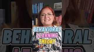 What is Behaviorism Behavioral learning theory [upl. by Annaitat19]