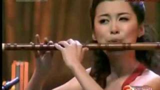 Chinese Flute  Qinchuan Affection 楊嵐、笛子  秦川情avi [upl. by Donatelli]