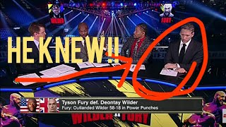 Max Kellerman knew Fury Wilder fight was FIXEDMust see [upl. by Saylor443]