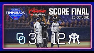 🏹 Yaquis vs Sultanes 👳‍♂️ 26 de Octubre 2023 [upl. by Nivlam328]