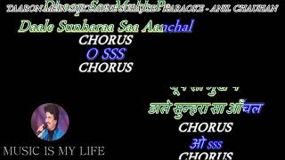 Taron Mein Sajke Apne Suraj Se  Karaoke With Lyrics Engamp हिंदी [upl. by Anna-Diana838]