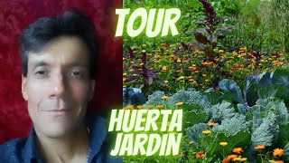 Tour por mi HuertaJardin Enamoradodelasplantas [upl. by Lafleur203]