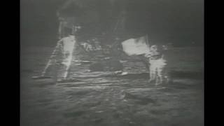 NASA  quotPlant the Flagquot  Partially Restored Apollo 11 Video [upl. by Nivled280]