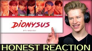 HONEST REACTION to BTS  Dionysus 방탄소년단  Dionysus [upl. by Bernita]