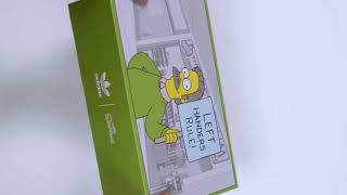 The Simpsons adidas McCarten Ned Flanders Sneaker Unboxing [upl. by Fredella502]