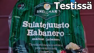 Makkaratesti 372  Snellman  Sulatejuusto Habanero [upl. by Aleiram]