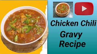 restuarent style Chicken Chili Gravy Recipe [upl. by Zap455]