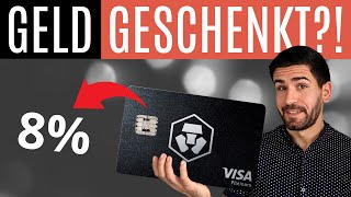 Bis zu 8 Geld zurück mit Krypto Kreditkarten  So gehts 😇 [upl. by Peh]