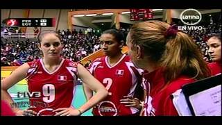 Peru x Egipto 2set FIVB Womens Junior 2011 [upl. by Roee]