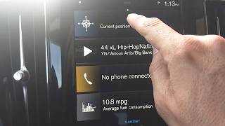 INTRO to Volvos Infotainment system SENSUS Touch Screen [upl. by Aneehsak]