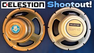 Celestion Creamback vs Gold Alnico G10  10quot Speaker Shootout [upl. by Nevek265]