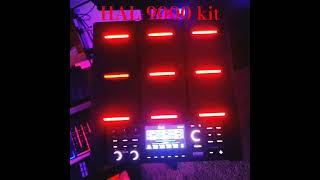 synth HAL9000 KIT ON ALESIS STRIKE MULTIPAD drums [upl. by Llevra]