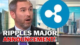 Ripple XRP News  🚀 Ripple Makes Massive Announcement SEC Won’t Appeal Lawsuit—XRP Is Free🎉 [upl. by Merp]