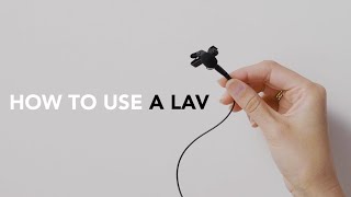 How To Use A Lavalier Mic  HowTo Guide [upl. by Nolyat]