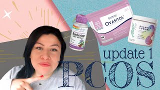 PCOS ♥️ Ovasitol UPDATE 1  Adding New Supplement  More [upl. by Nemzaj227]