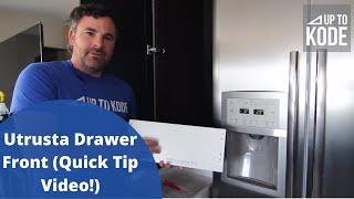 Utrusta Drawer Front Quick Tip Video [upl. by Rolandson741]