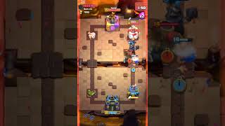 MEGA KNIGHT EVOLUTION  Fury amp giant skeleton  sparky supercell clashroyale shorts [upl. by Burnett]