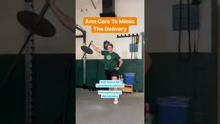 Arm Care Exercises for Baseball Pitchers to Mimic the Delivery [upl. by Sherar]