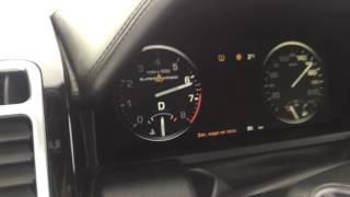 Range Rover 50 supercharged acceleration 0  235 kmh [upl. by Ireva]