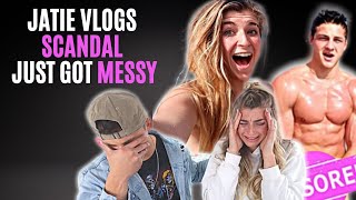 Jatie Vlogs Scandal Just Got Messy Deleted video [upl. by Ahcim]