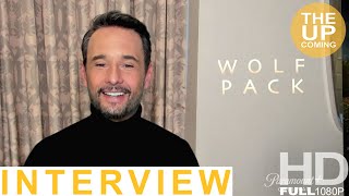 Rodrigo Santoro interview on Wolf Pack [upl. by Naginnarb]