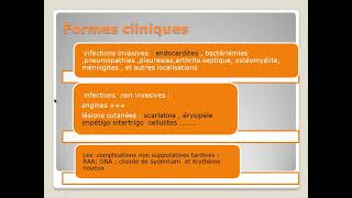 102 Infection à streptocoque Dr Mahrane [upl. by Sissel]