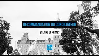 Recommandation du conciliateur  Salaire et primes [upl. by Gnouv]