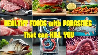 Common foods with parasites [upl. by Hagood]